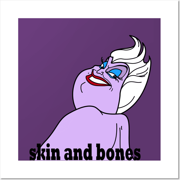 Skin and bones. Wall Art by AnnVas